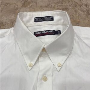 Kirkland Signature Men's White Shirt
